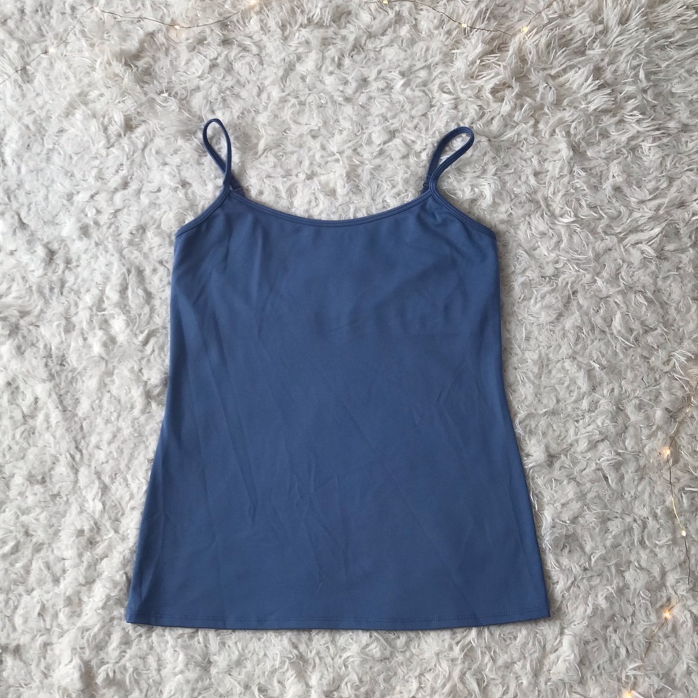 New York & Company blue tank top
